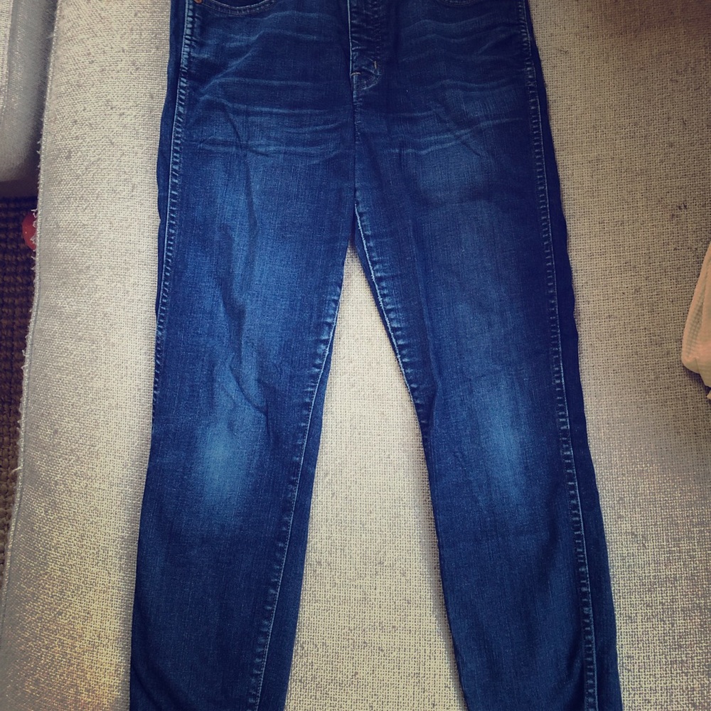 Madewell high rise skinny jeans